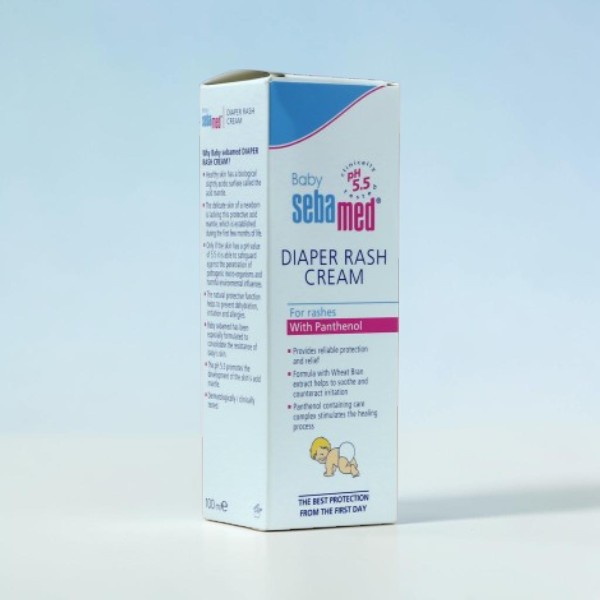 Sebamed baby Diaper Rash Cream For Rashes With Panthenol 100ml (Germany)