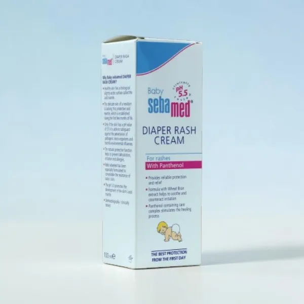 Sebamed baby Diaper Rash Cream For Rashes With Panthenol 100ml (Germany)
