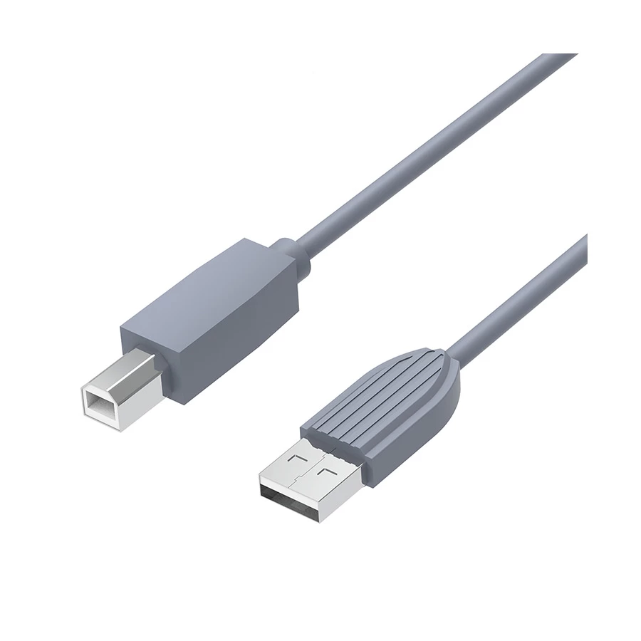 Yuanxin YUX-002 USB Type-A to Type-B Printer Cable 1.5 Meter Grey