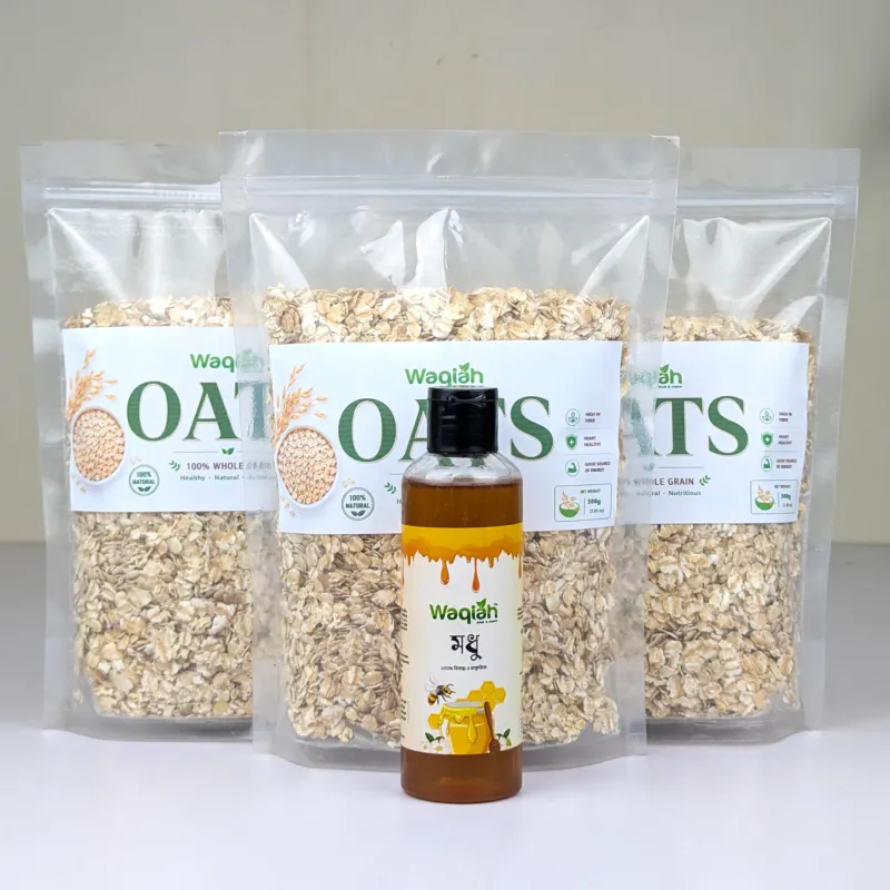 Big Offer 3 pcs Combo Baby Oats & Free 250ML Honey