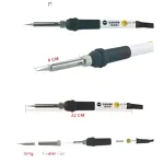 New V908 60W Adjustable Temperature Electric Soldering Rework Repair Tool with 5pcs Solder Tips