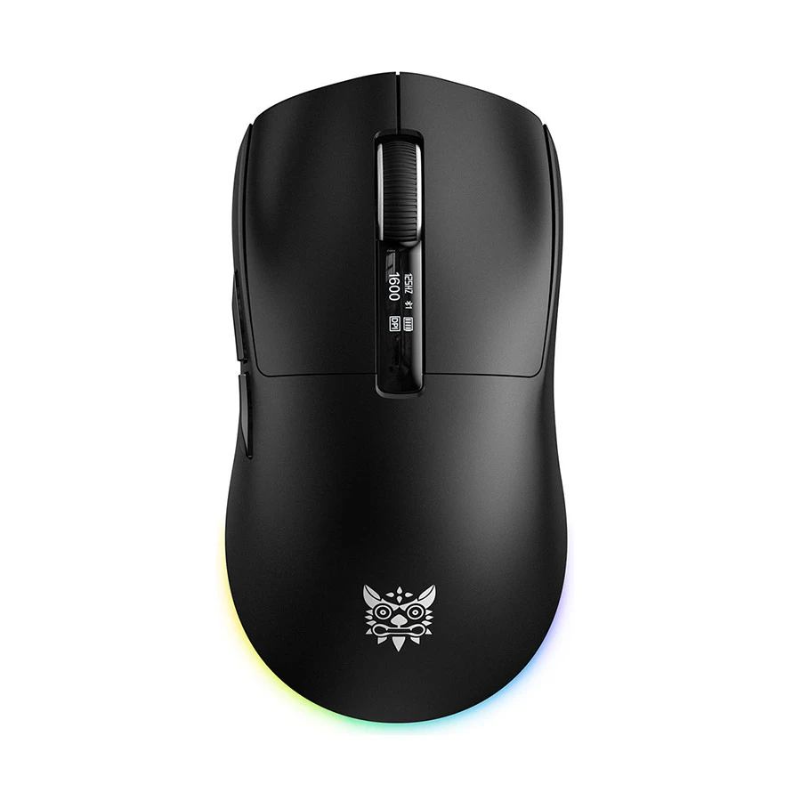 Onikuma DM07 RGB Tri-Mode Gaming Mouse with Magnetic Charging Dock