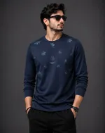 Men's Full Sleeve Polyester T-Shirt in Thin Jersey, 160 GSM