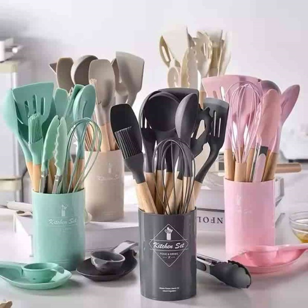 12 PCS Silicone Kitchen Accessories