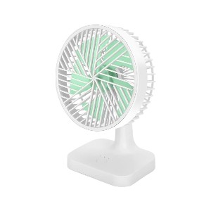 Rechargeable Mini Table Fan – Green