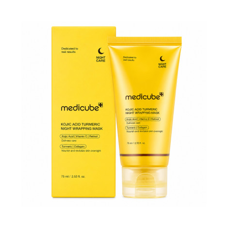 Medicube Kojic Acid Turmeric Night Wrapping Mask 75ml (Korea)