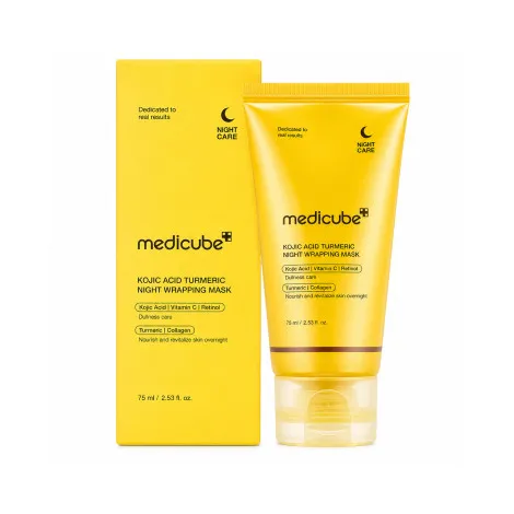 Medicube Kojic Acid Turmeric Night Wrapping Mask 75ml (Korea)