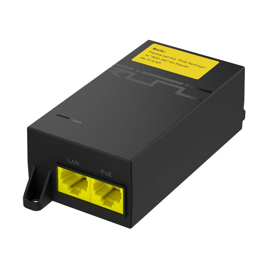 Ruijie RG-POE-AT30 1 Port PoE Injector (1000Base-T, 52V, 31.2W)