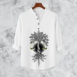 Men's Synthetic and Cotton Blend Katua, Slim Fit, 6 Colours