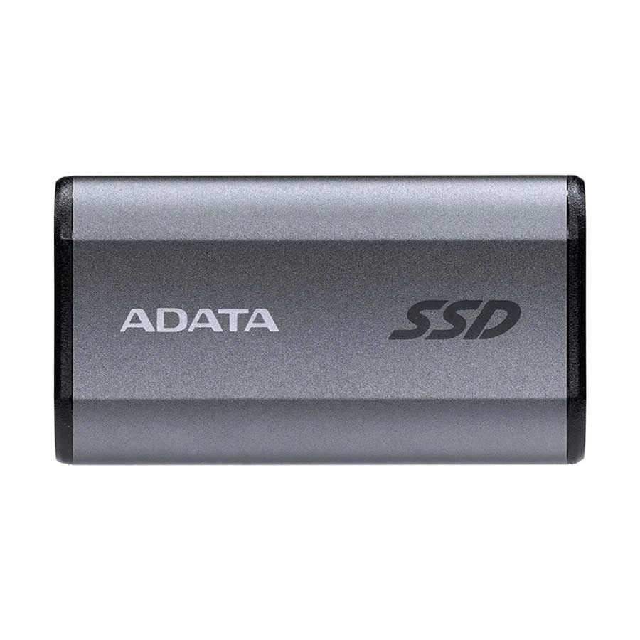 ADATA Elite SE880 2TB USB 3.2 Type-C Portable Gray External SSD