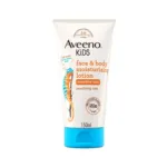 Aveeno Baby Kids Face & Body Sensitive Skin Soothing Oat Moisturising Lotion 150ml (France)