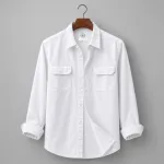 Men's Oxford Cotton Double Pocket Full Sleeve Shirt