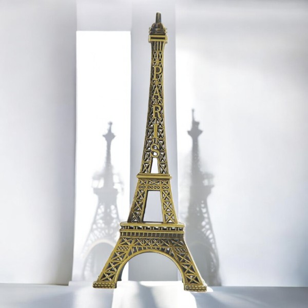 Eiffel Tower Metal Showpiece Decoration Gift