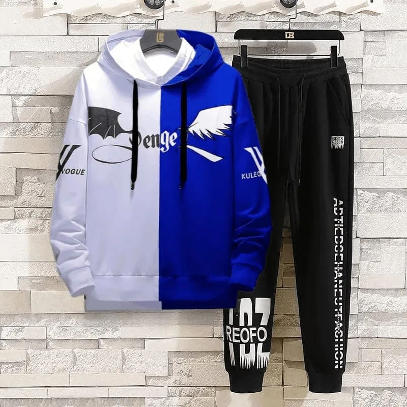 Hoodie and Trouser Set for Men and Women, Cotton Hoodie, 250 GSM