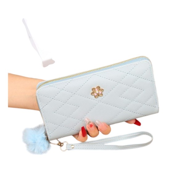 women’s long wallet new simple fashion single zipper large capacity clutch bag ladies