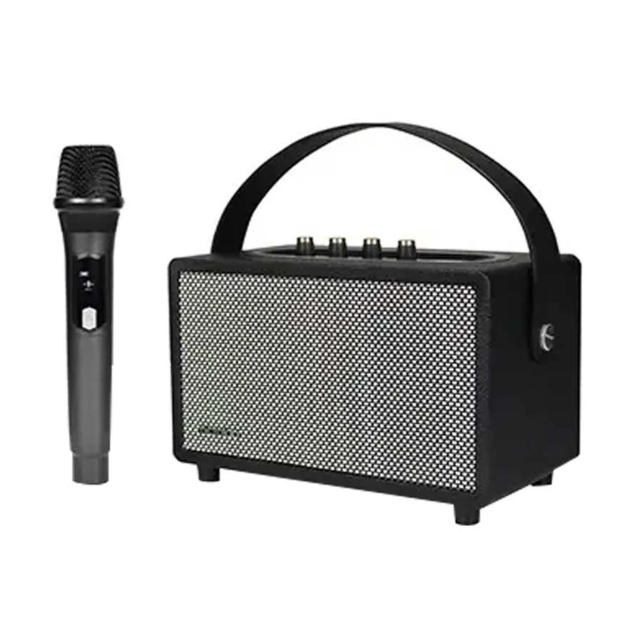 Microlab KTV203 Bluetooth Portable Bag Karaoke Speaker Black & Grey