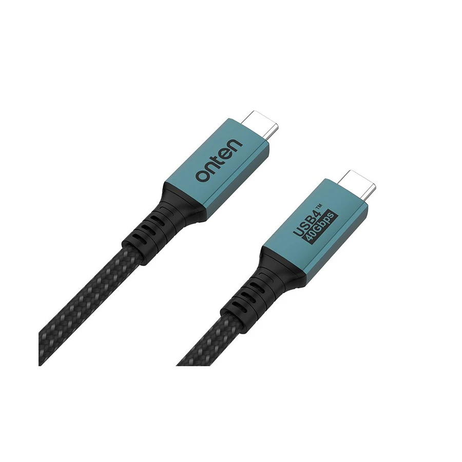 Onten OTN-CC203 Thunderbolt 4 USB-C Cable 2 Meter Black