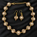 Premium Antique Turkish Ball Necklace Set