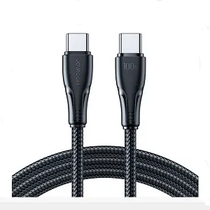JOYROOM S-CC100A11 Nylon Type-C to Type-C Cable 100W, 1.2M