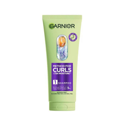 Garnier Method For Curls 72H Moisture Shampoo 200ml (Belgium)