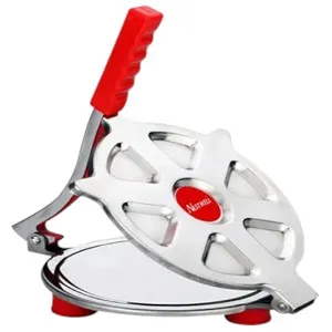 Affix Stainless Steel Kitchen Press Roti/Puri Maker Machine