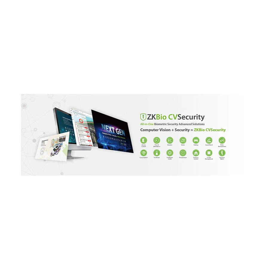 ZKTeco ZKBio CVSecurity AC and TA Enterprise License, 75 Doors