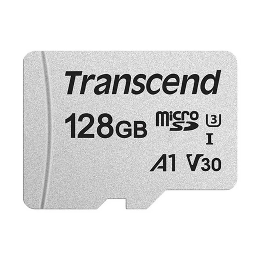 Transcend 300S 128GB microSDXC UHS-I U3 A1 Class 10 Card with Adapter