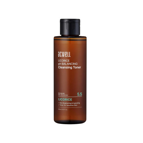 Acwell 5.5 Licorice pH Balancing Cleansing Toner 150ml (Korea)