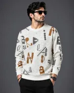 Men's 160 GSM Thin Jersey Full Sleeve T-Shirt, Sizes M to XL