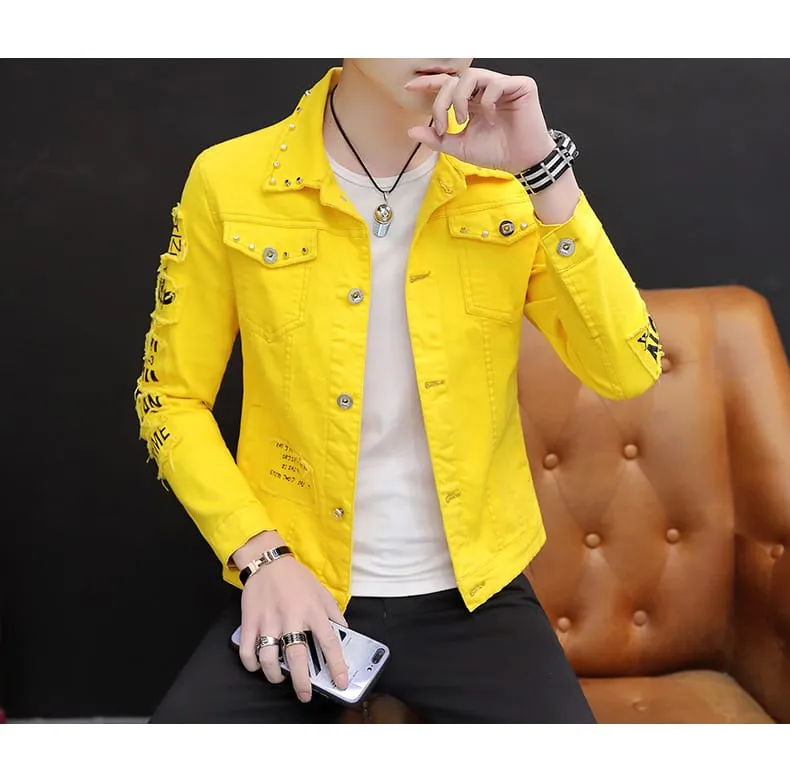 Denim Style Gabardine Winter Jacket, 11 oz, Sizes M to XL