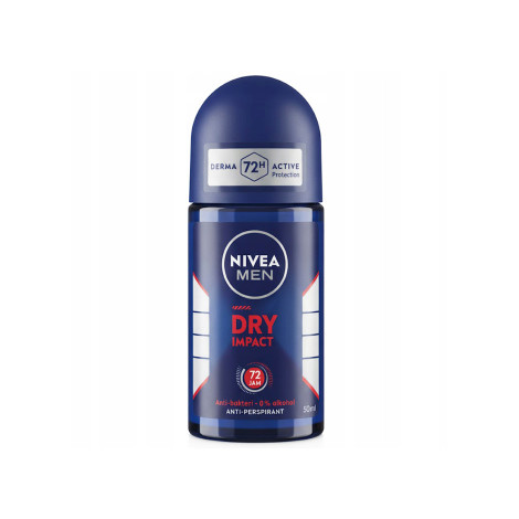 Nivea Men Dry Impact 72H Anti-Perspirant Roll On 50ml (Germany)