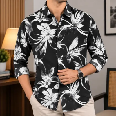 China Dubi Cotton Men's Shirts