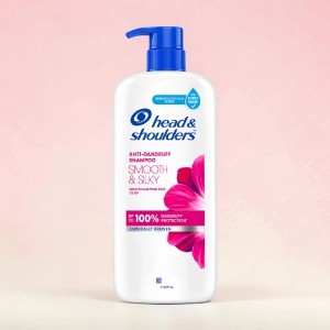 Head & Shoulders Smooth & Silky Anti Dandruff Shampoo 1.2L (India)