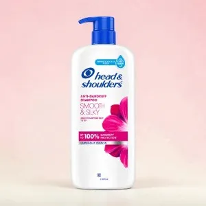 Head & Shoulders Smooth & Silky Anti Dandruff Shampoo 1.2L (India)