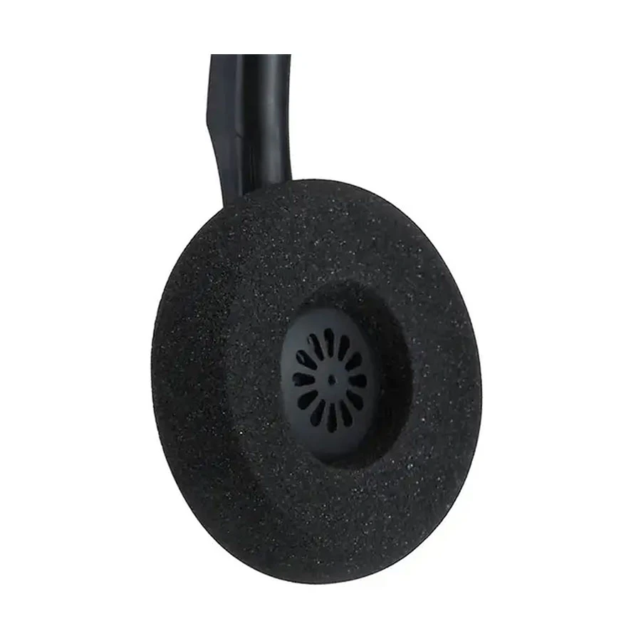 Inbertec UB200DM Wired USB Noise Cancelling Headset Black