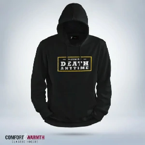 “Warning Death” Islamic Hoodie (C-MSR6438)