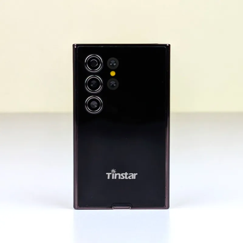 Tinstar T666 Dual SIM Card Phone - Golden