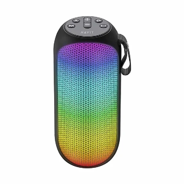 Havit SK808BT RGB Portable Bluetooth Black Speaker