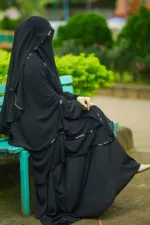 Safa Borka Full Set with Georgette Hijab and Niqab