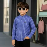 Boys' Premium Striped Cotton Katua