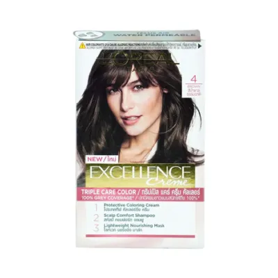 L'Oreal Excellence Hair Color- 4 Brown (China)