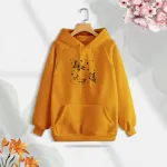 Premium Comfortable (Butterflies Glove) Ladies winter hoodie