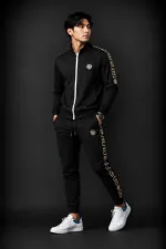 Brushed Pure Cotton Hoodie and Trouser Combo, 280-300 GSM