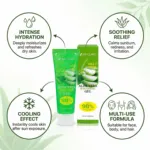 3W Clinic 98% Aloe Vera  Soothing Gel 120ml (Korea)