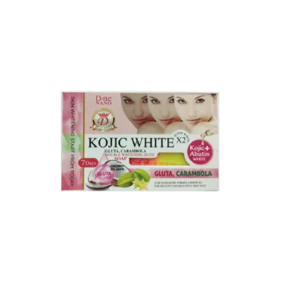 D-ne Kojic White Gluta, Carambola Double Whitening Suite Saop 160g (Thailand)