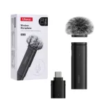 Ulanzi WM-10 Wireless Clip-On Microphone for Smartphone & Tablet