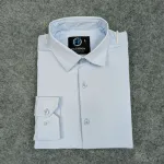 Premium China Micro Stig Shirt (Formal / Casual) (Light Sky)