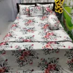 Pure Cotton Twill AC Katha and Bed Sheet Combo for AC Rooms