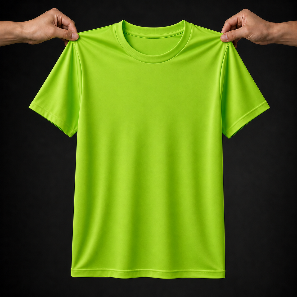 Premium Parrot Green Jersey T-Shirt – Lightweight & Breathable