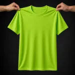 Premium Parrot Green Jersey T-Shirt – Lightweight & Breathable